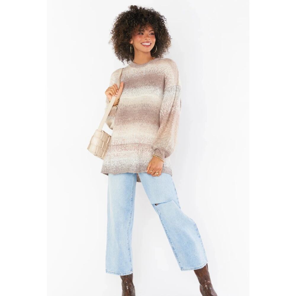 Show Me Your Mumu Timothy Tunic Oversized Sweater Size Medium